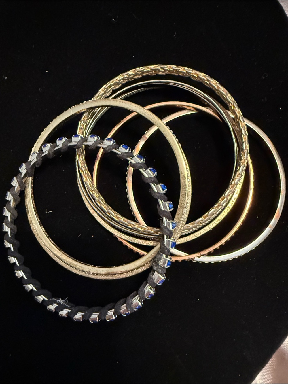 Bangle Bracelet Lot…Set of 9 - Women’s Jewelry Y2K style